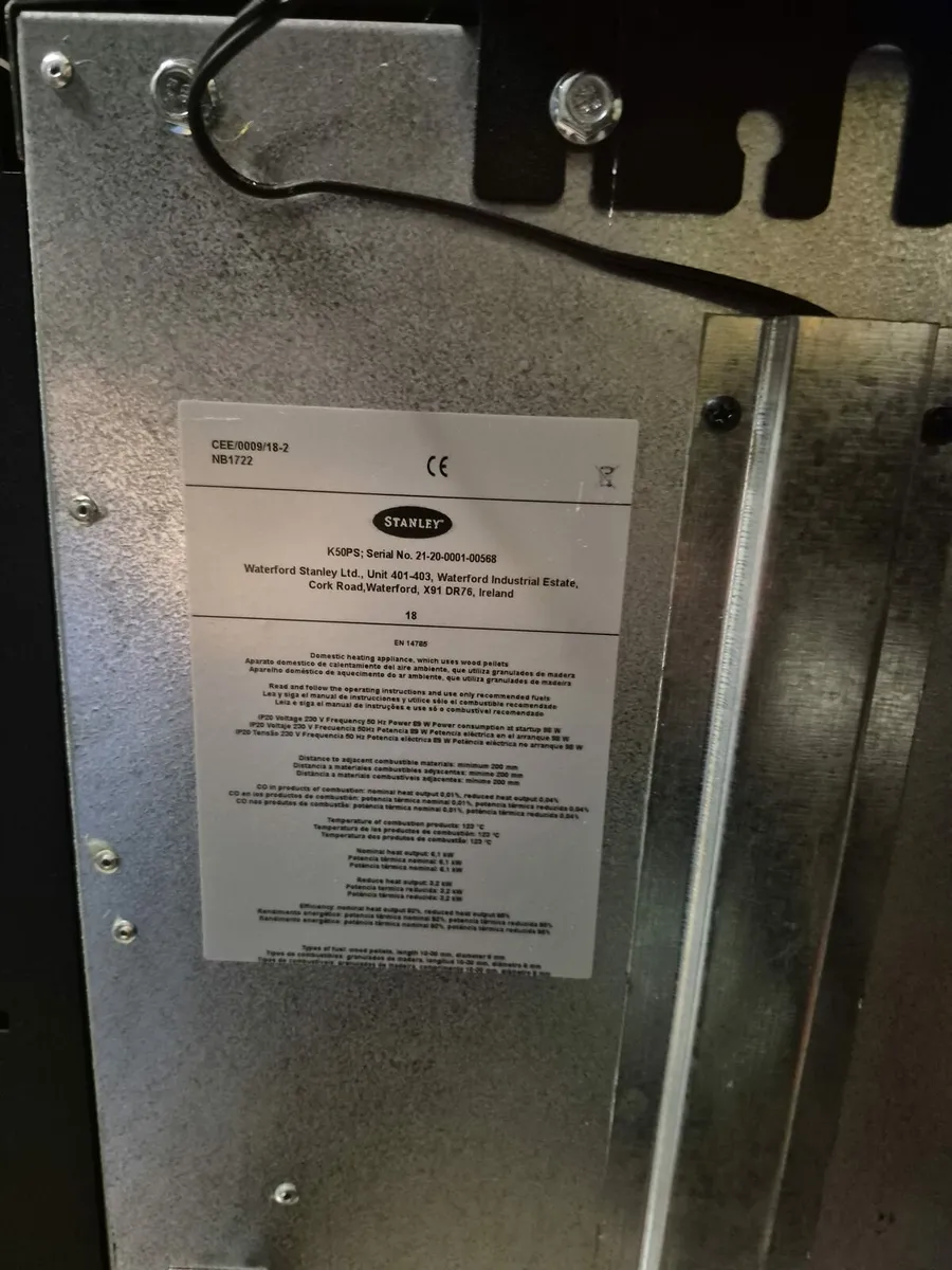 Stanley K50PS pellet stove price drop - Image 2