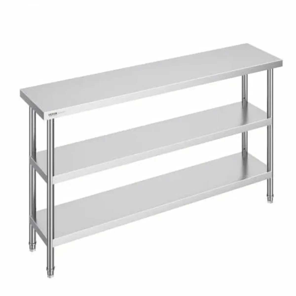 Stainless Steel Food Prep Table Commercial Kitchen - Image 1