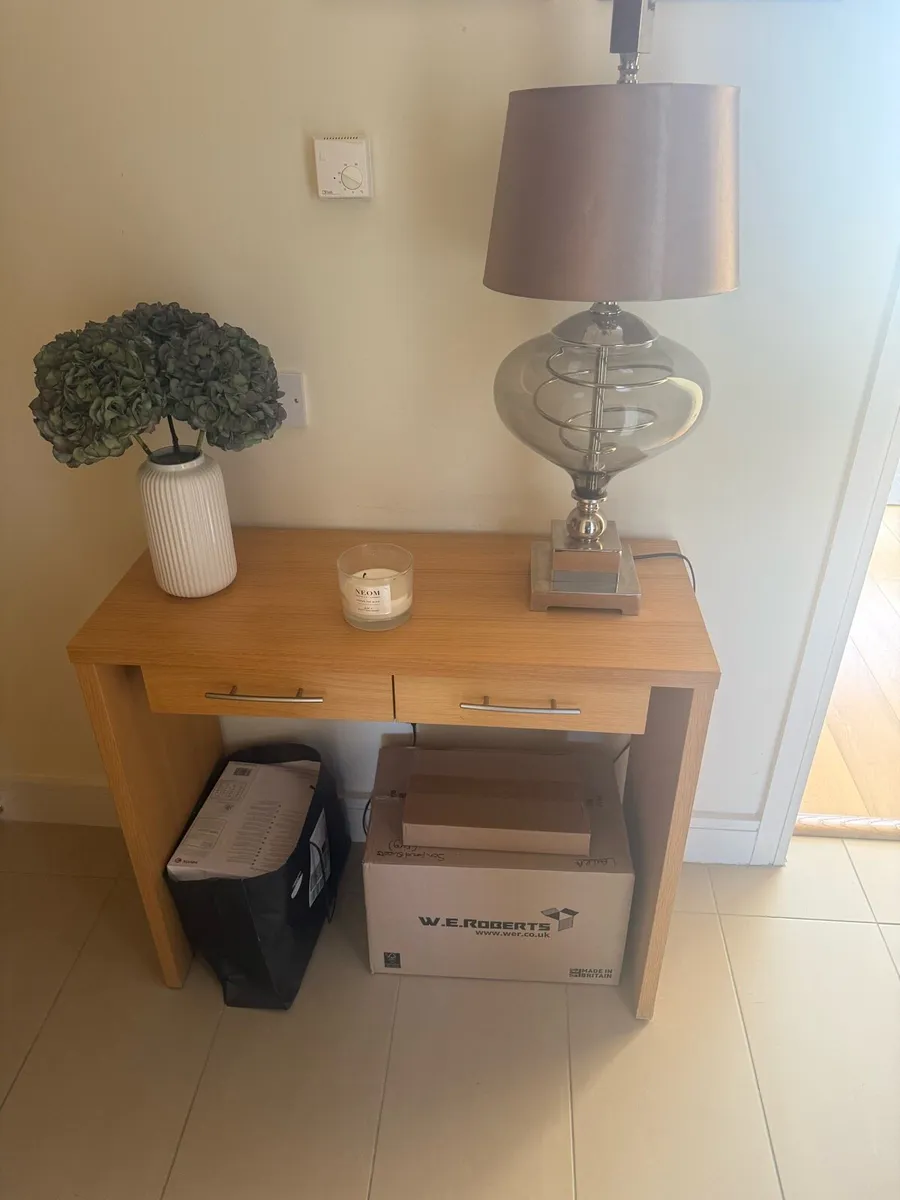 Coffee & Console table for sale - solid wood - Image 4