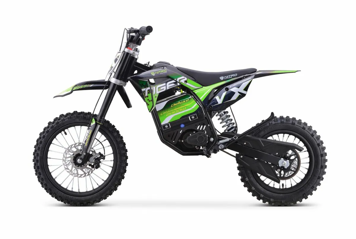 Tiger 2000W 60V Kids Electric Dirt Bike - Image 3