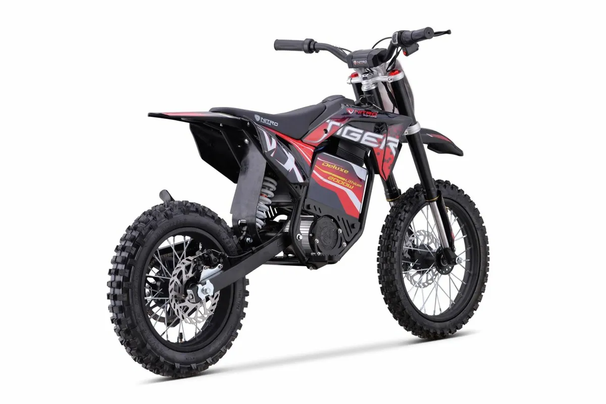 Tiger 2000W 60V Kids Electric Dirt Bike - Image 4