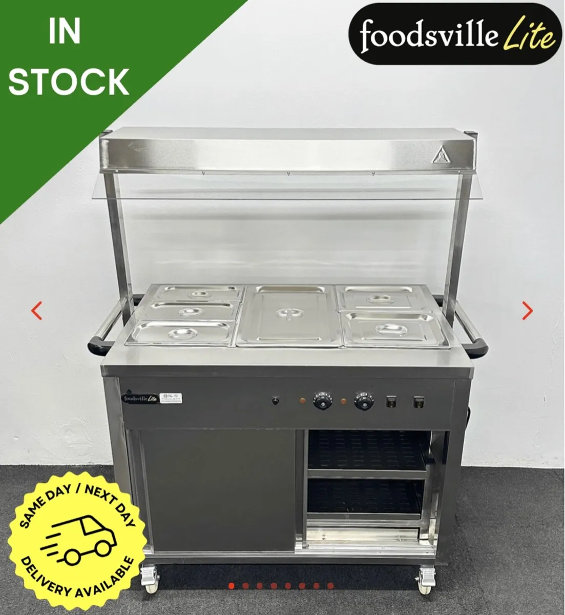 NEW BM HOTCUPBOARD &  GANTRY with 6 month pay plan - Image 1