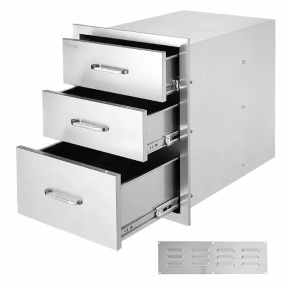 18x23 Inch Outdoor Kitchen Stainless Steel Triple - Image 1