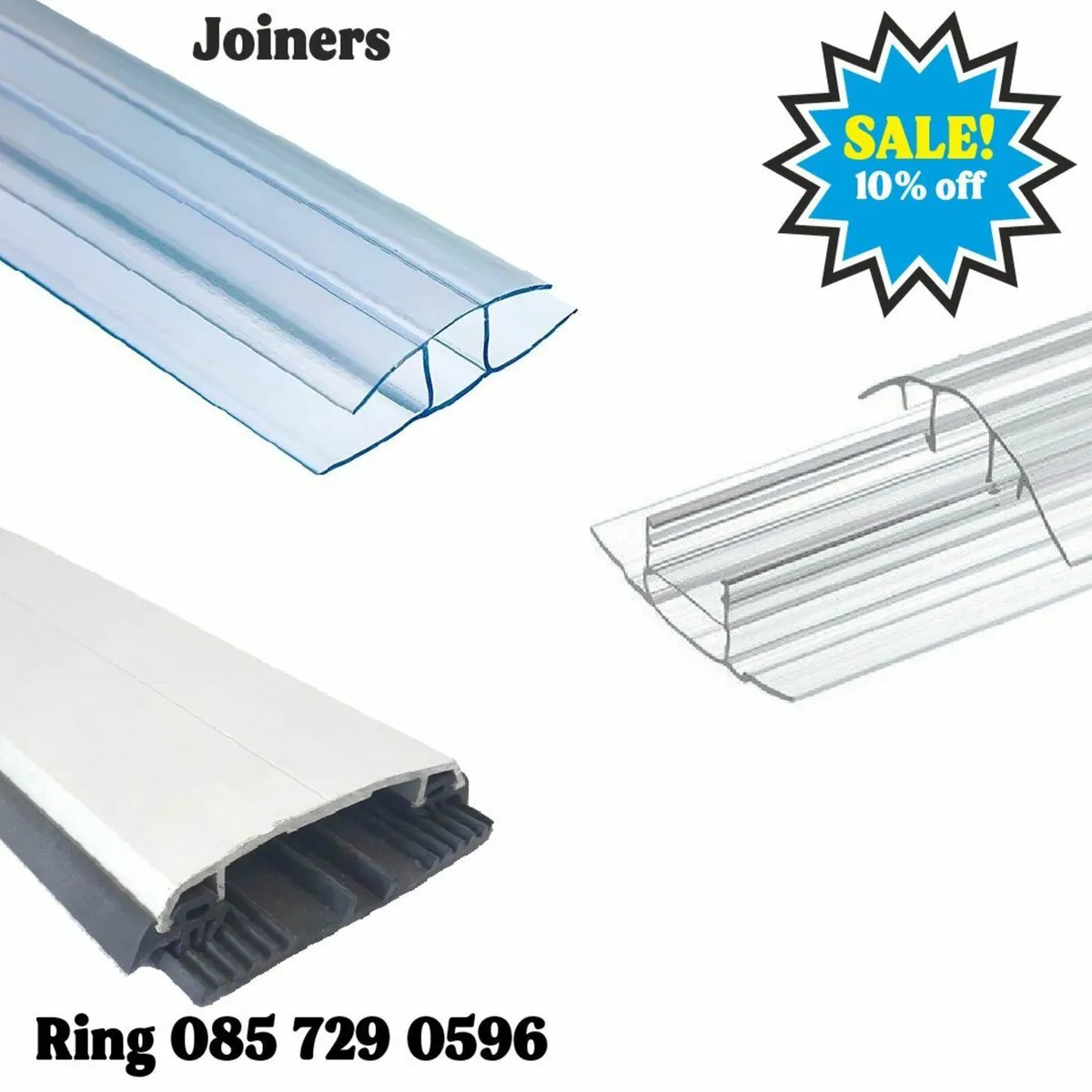 10% sale polycarbonate sheets and accessories - Image 3