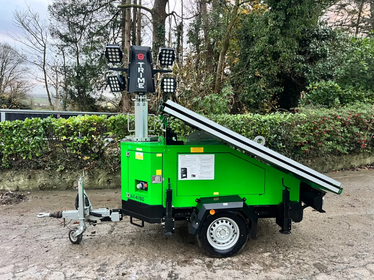 2020 Trime X-solar lighting tower - Image 3