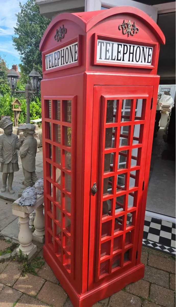 Solid wood telephone box - Image 4