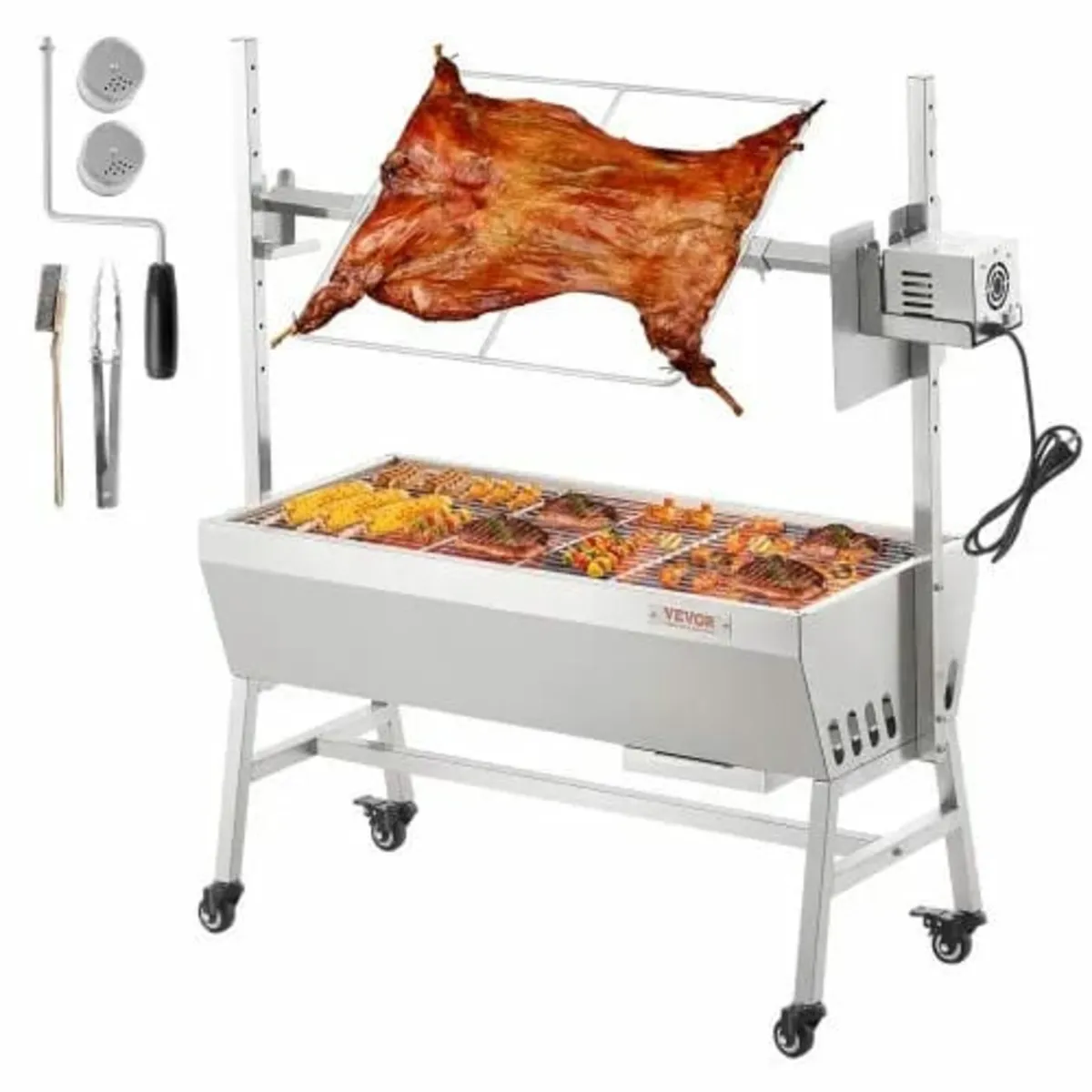 Upgrade Rotisserie Grill, 35 Inch 90 Lbs Capacity, - Image 1