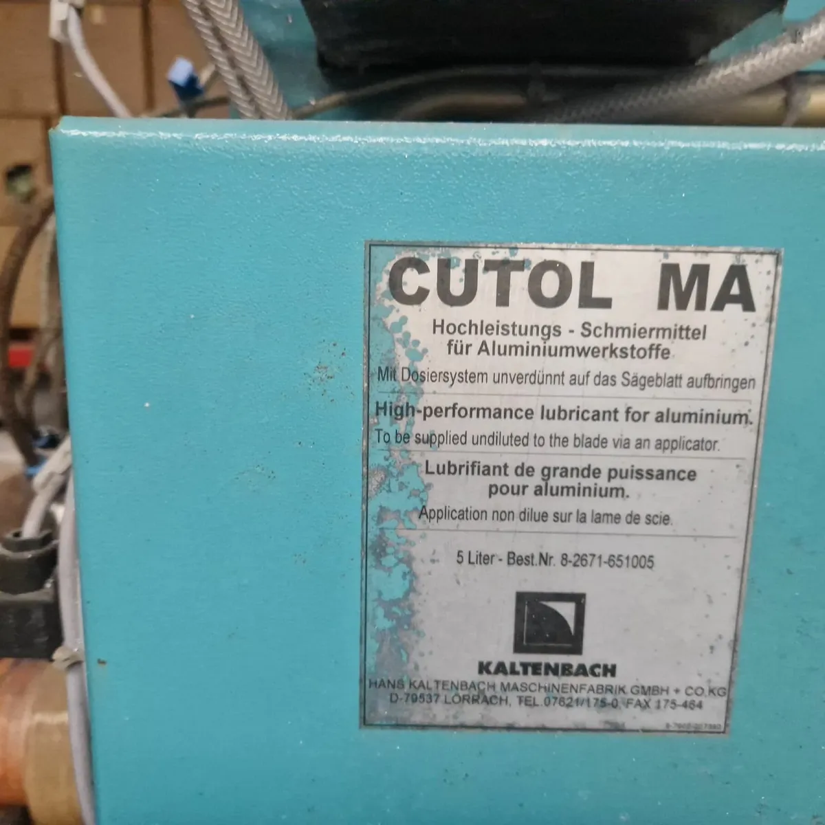 Kaltenbach SKL 450 E Semi-Automatic Cold Saw - Image 2