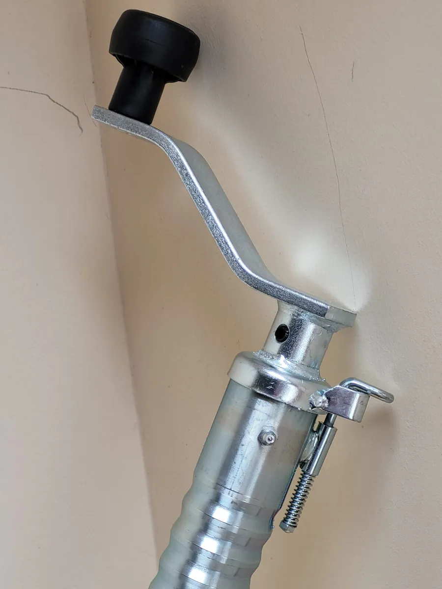 Heavy Duty Ribbed Jockey Wheel 48mm - Image 2