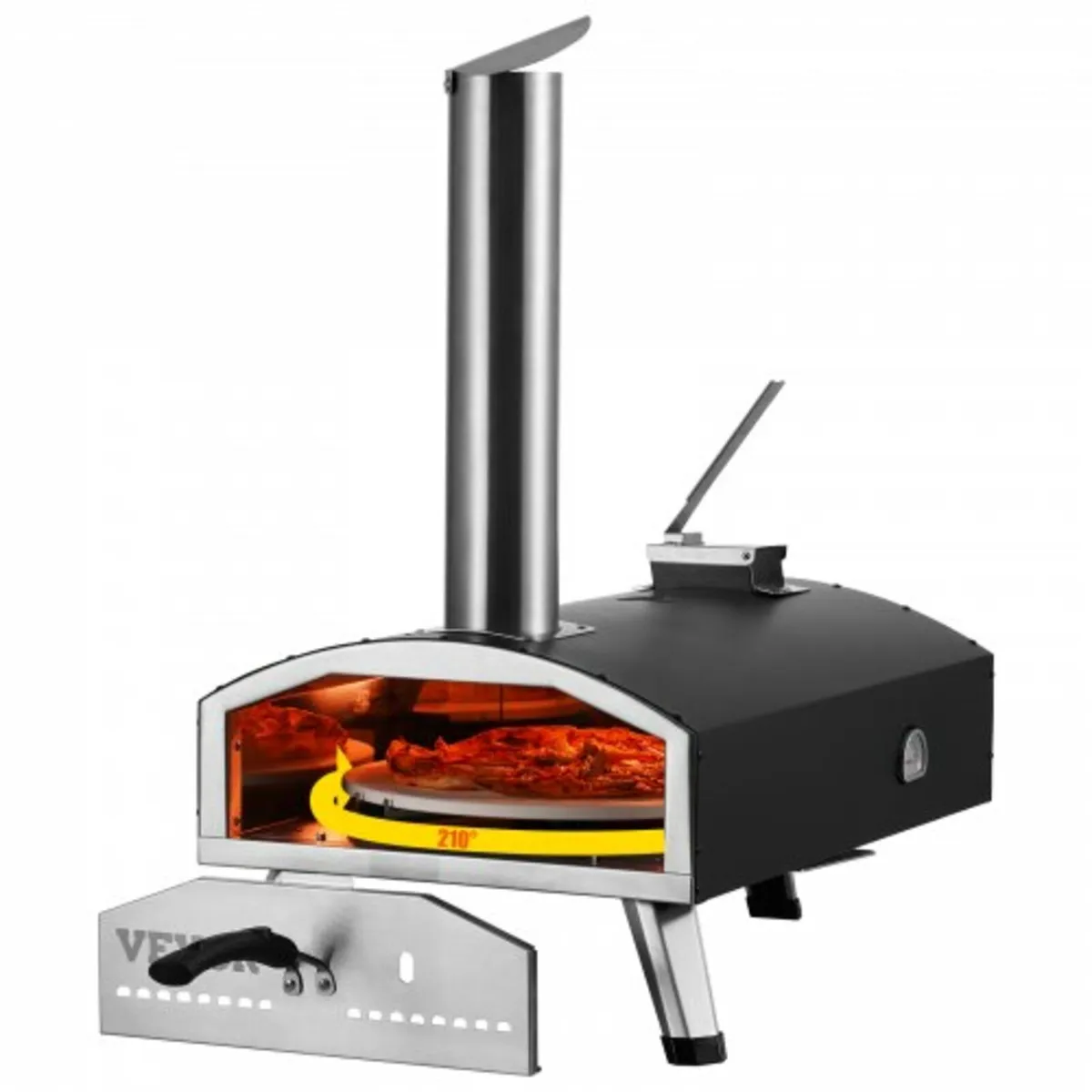30.5 cm Outdoor Pizza Oven Portable Wood Pellet Pi - Image 1