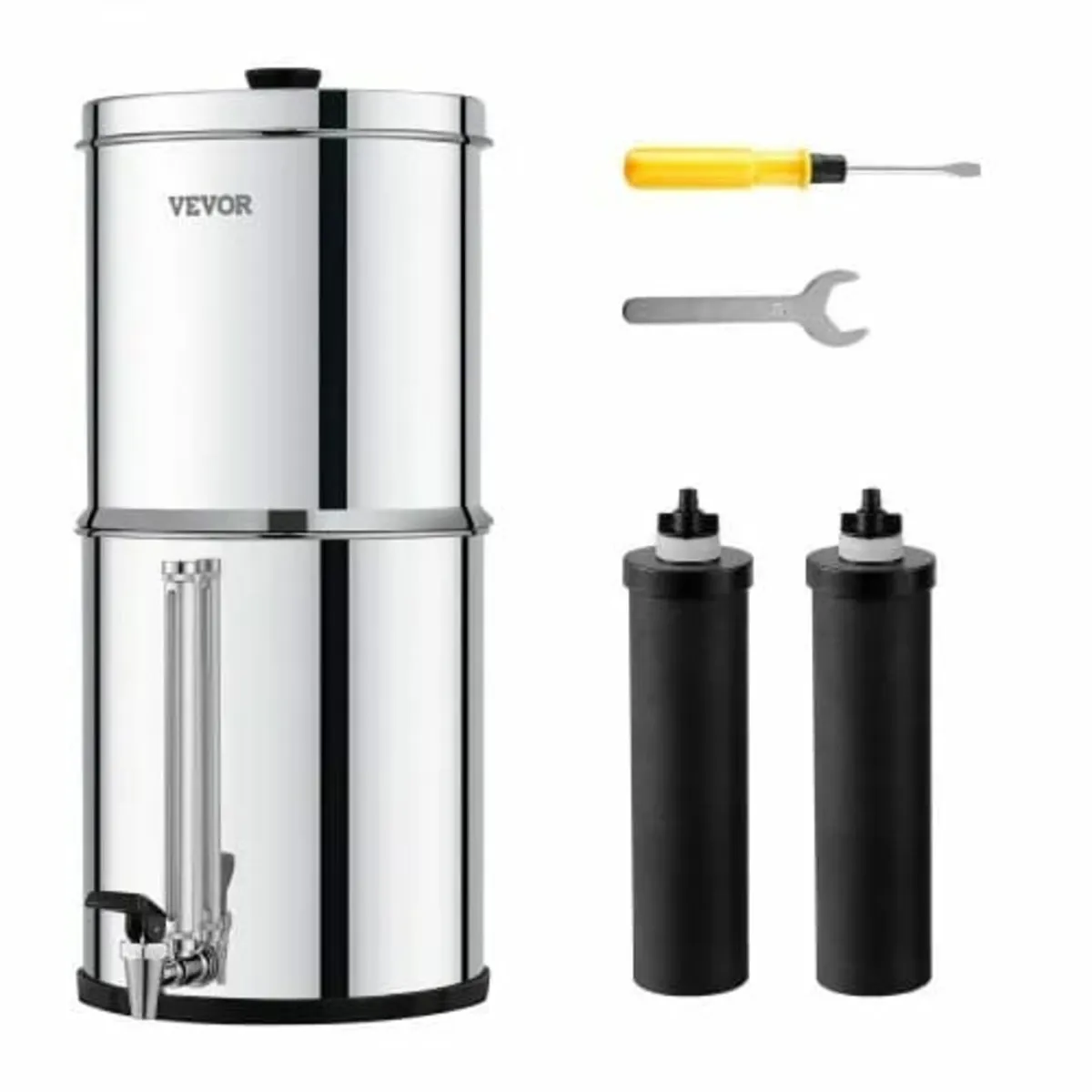 Gravity-fed Water Filter System, 2.25G 304 Stainle - Image 1
