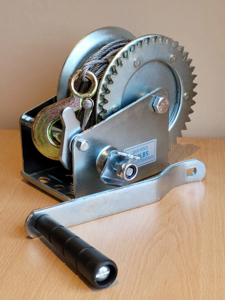 Heavy Duty Hand Winch 2 Speed | Capacity 1100KG - Image 1