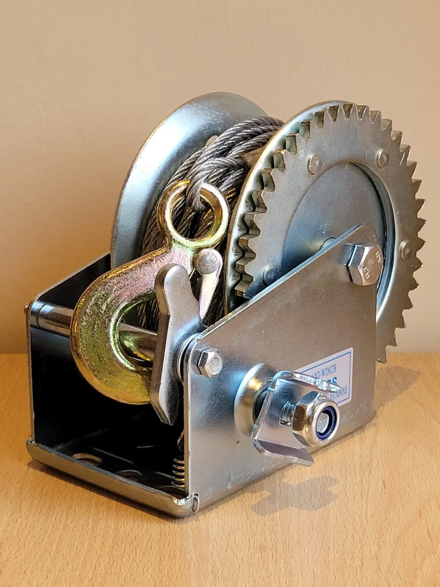 Heavy Duty Hand Winch 2 Speed | Capacity 1100KG - Image 2