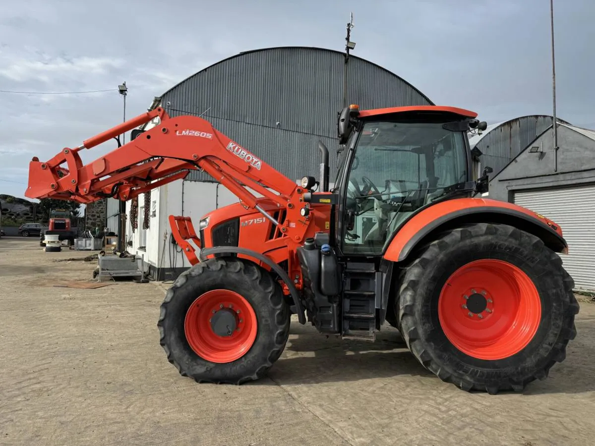 2017 Kubota M7151 with Loader - Image 2