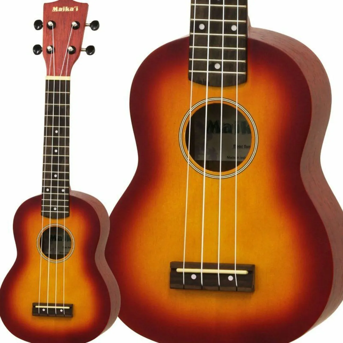 Soprano Ukulele with Carry Case Various Colours - Image 1