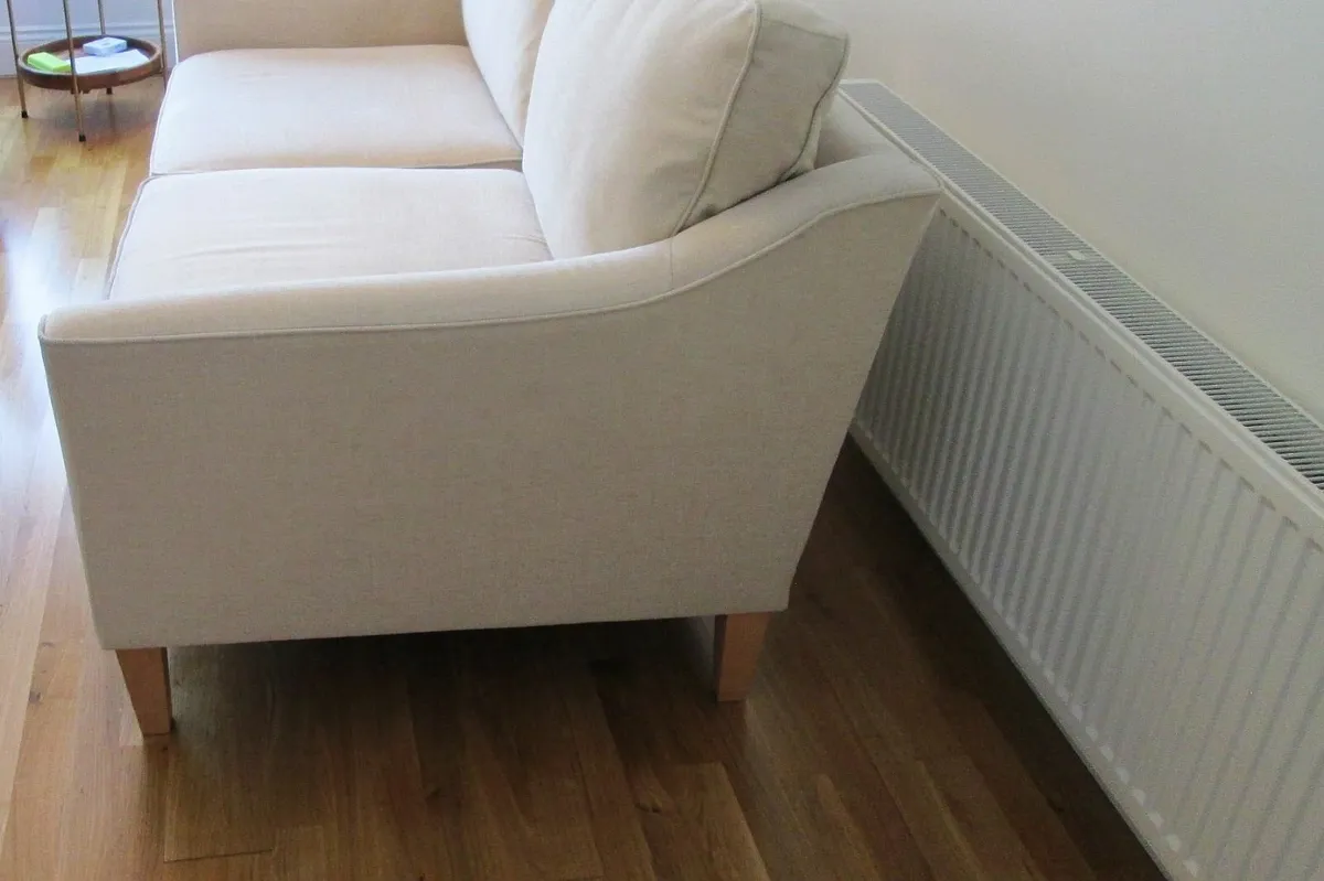 Sofa by Next (Laura Ashley) Cream - Image 4