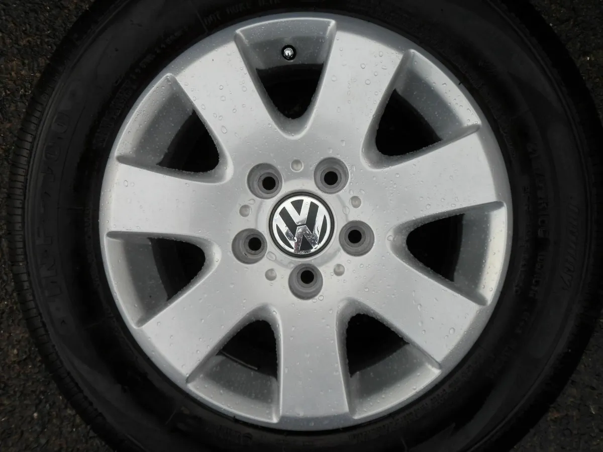 16 VW TRANSPORTER CRAFTER VAN ALLOY WHEELS & TYRES