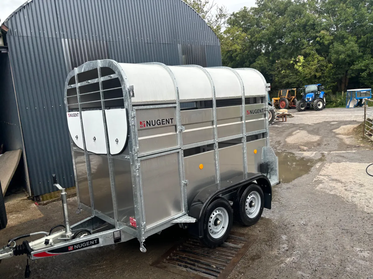 New Nugent 8x5 Livestock Trailer - Image 3