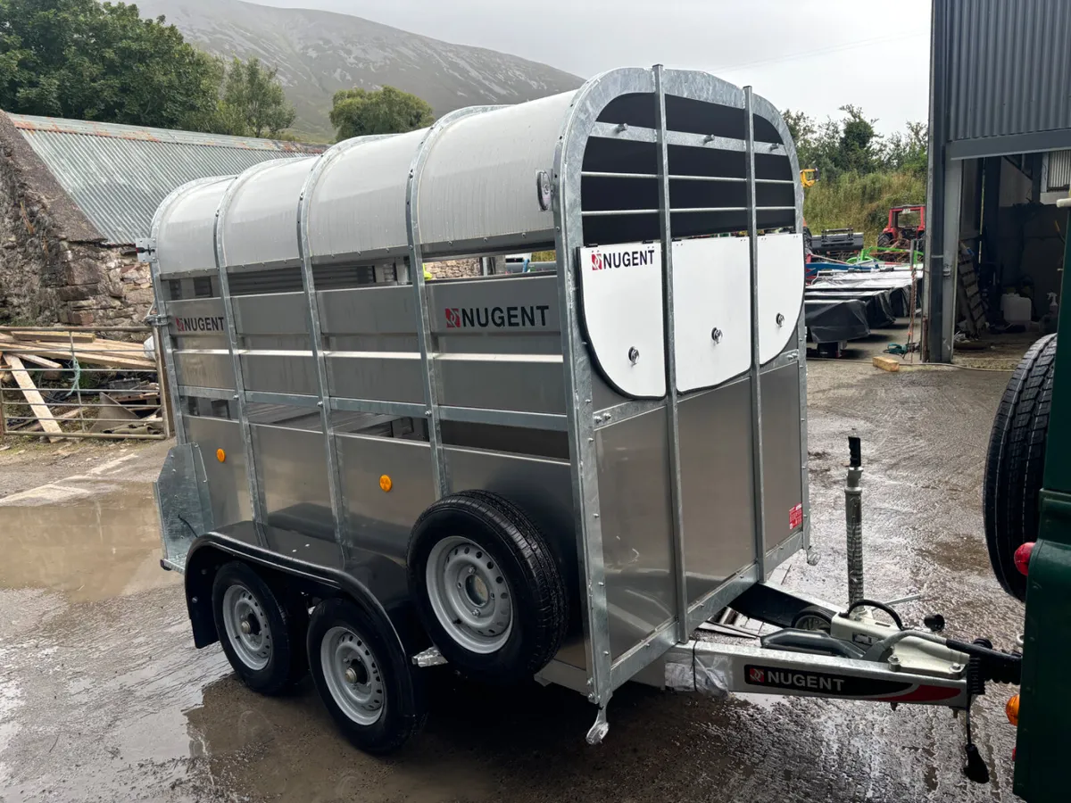 New Nugent 8x5 Livestock Trailer - Image 2