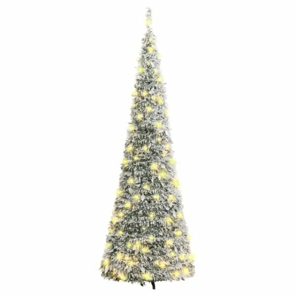 Artificial Christmas Tree Pop-up Flocked Snow 150 - Image 4