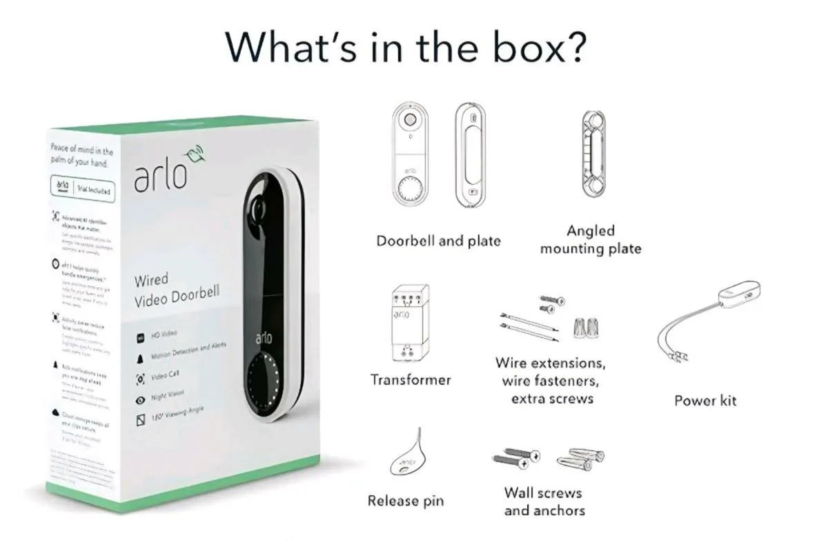 ARLO VIDEO DOORBELL - Image 1