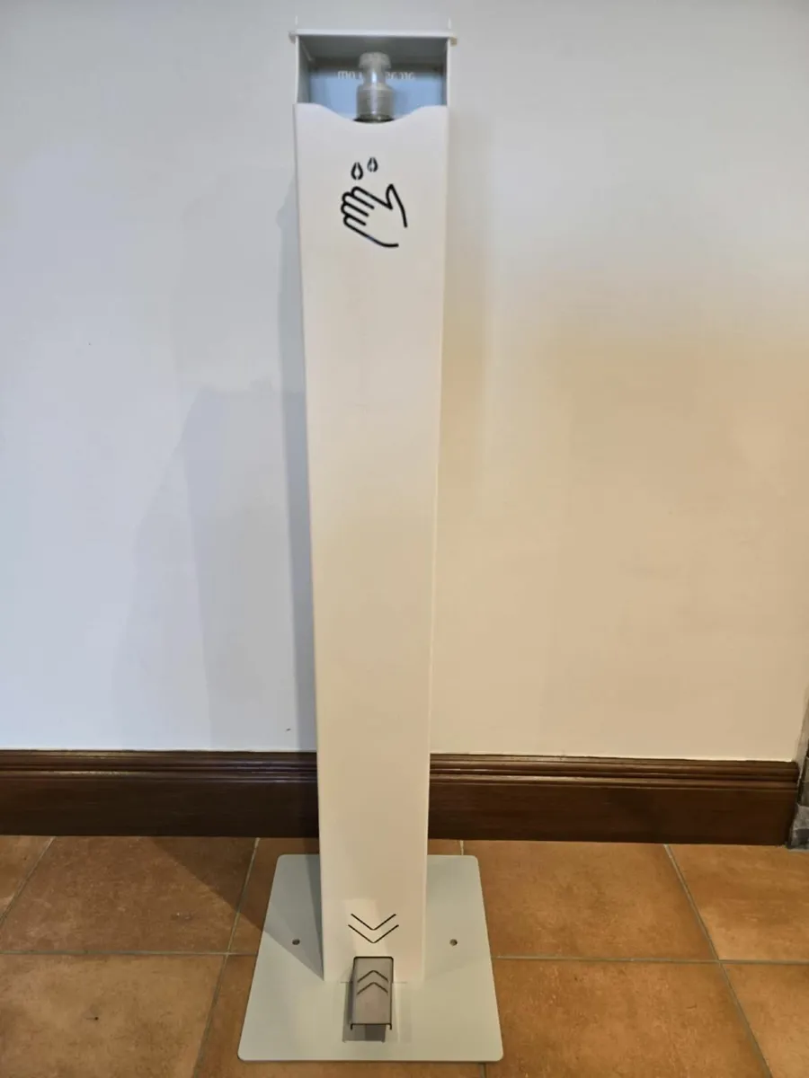 Foot operated hand sanitiser dispenser - Image 1