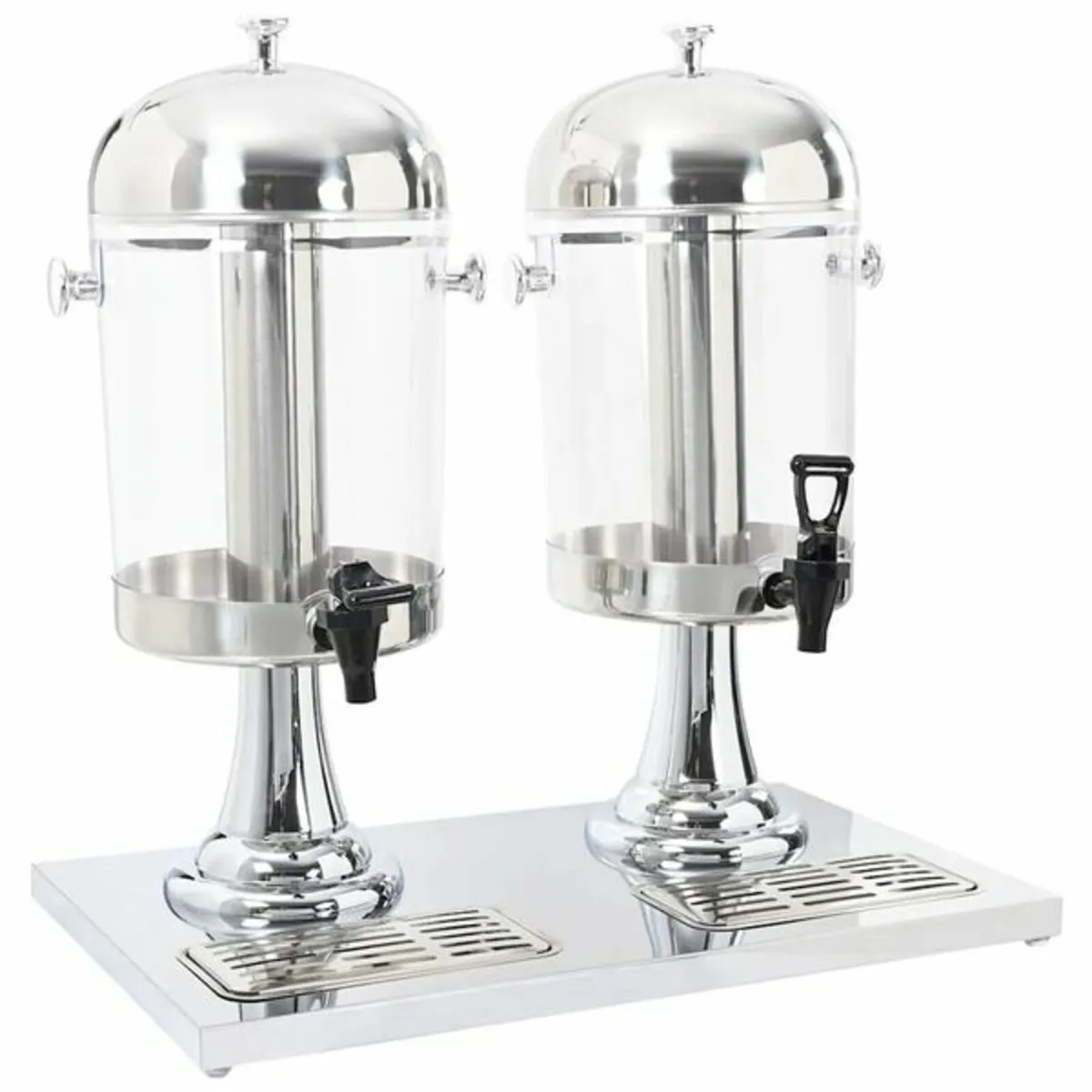 Double Juice Dispenser Stainless Steel 2 x 8 L - Image 1