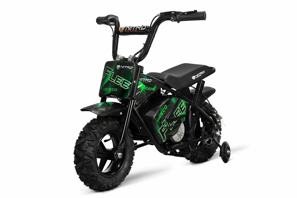 Eco Flee 300W 24V Electric Kids Motorbike - NEW - Image 1