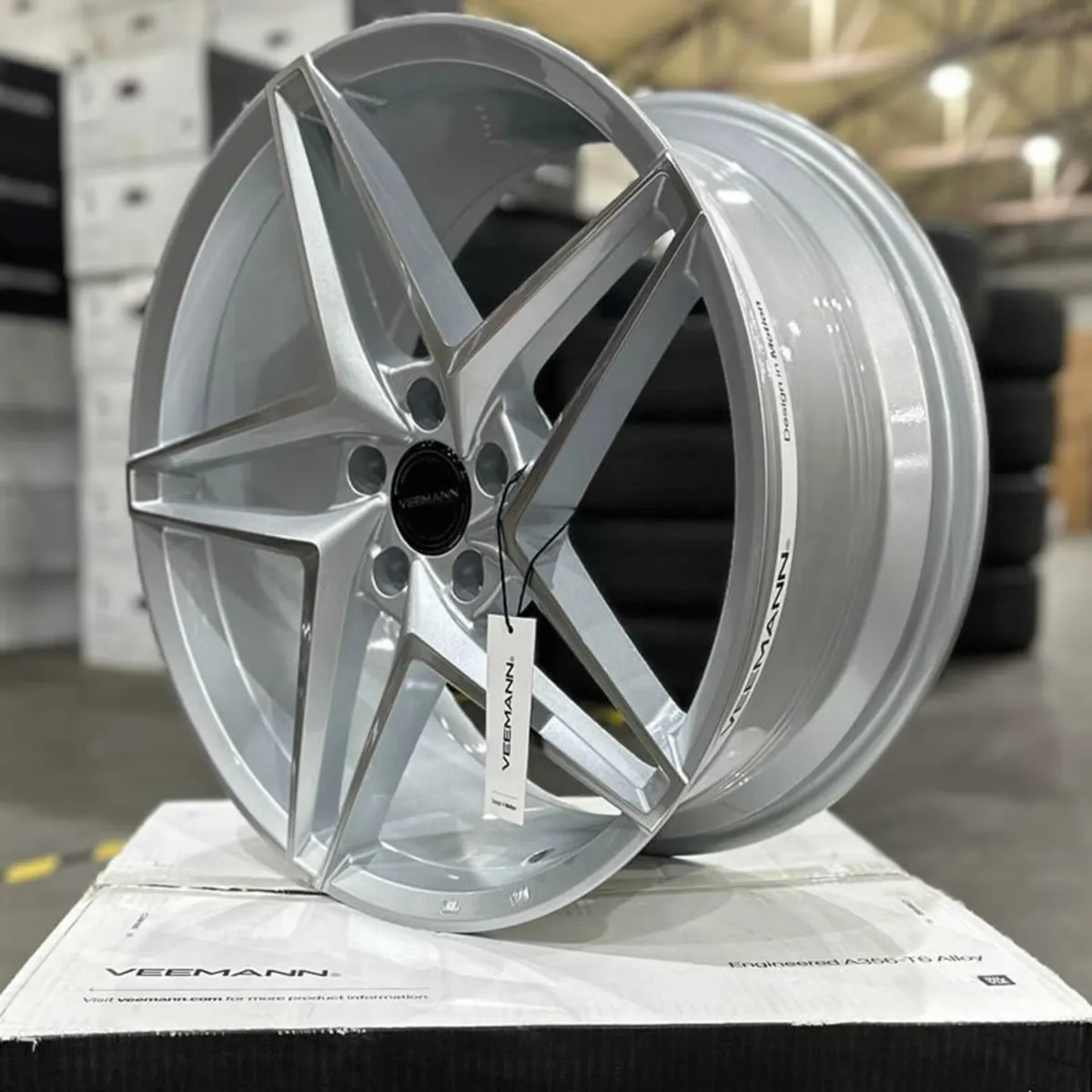 19" Veemann V-FS46 Alloy & Tyres Golf, Leon etc - Image 3