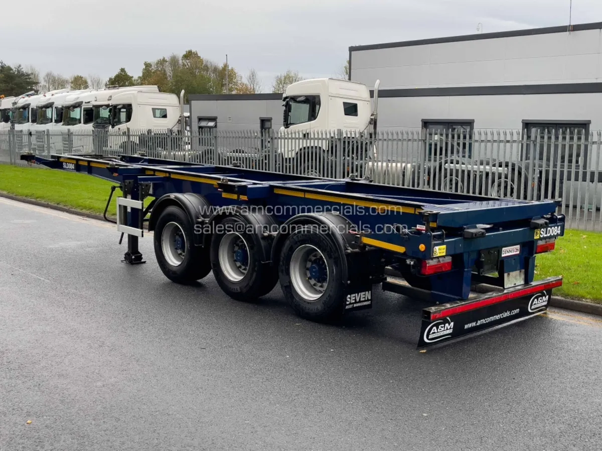 2021 DENNISON SLIDING SKELETAL TRAILER - Image 4