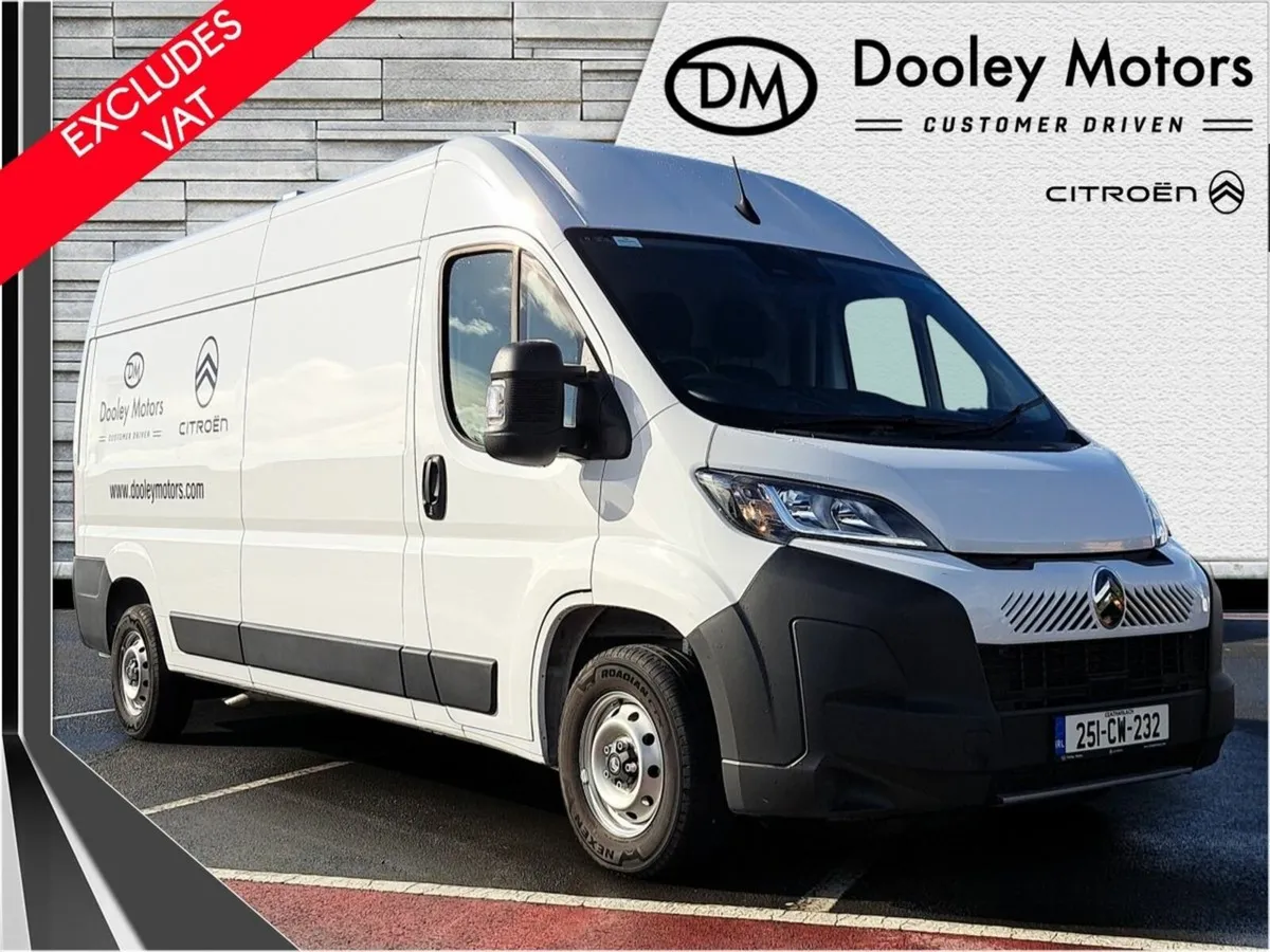Citroen Relay 35 L3H2 BLUEHDI 140 Ex Vat - Image 1