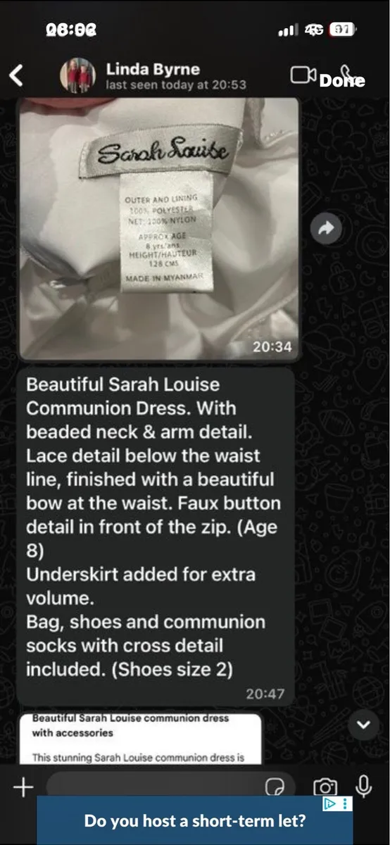Communion dress - Image 2