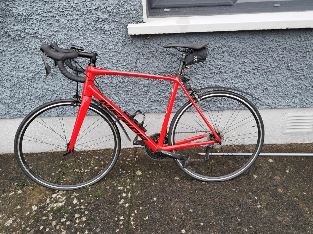 Road Bike Red Scultura 400 - Image 3