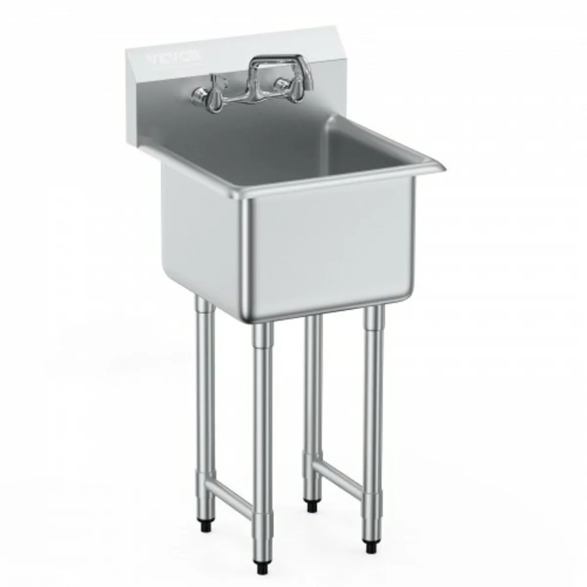 Stainless Steel Prep & Utility Sink, 1 Compartment - Image 1