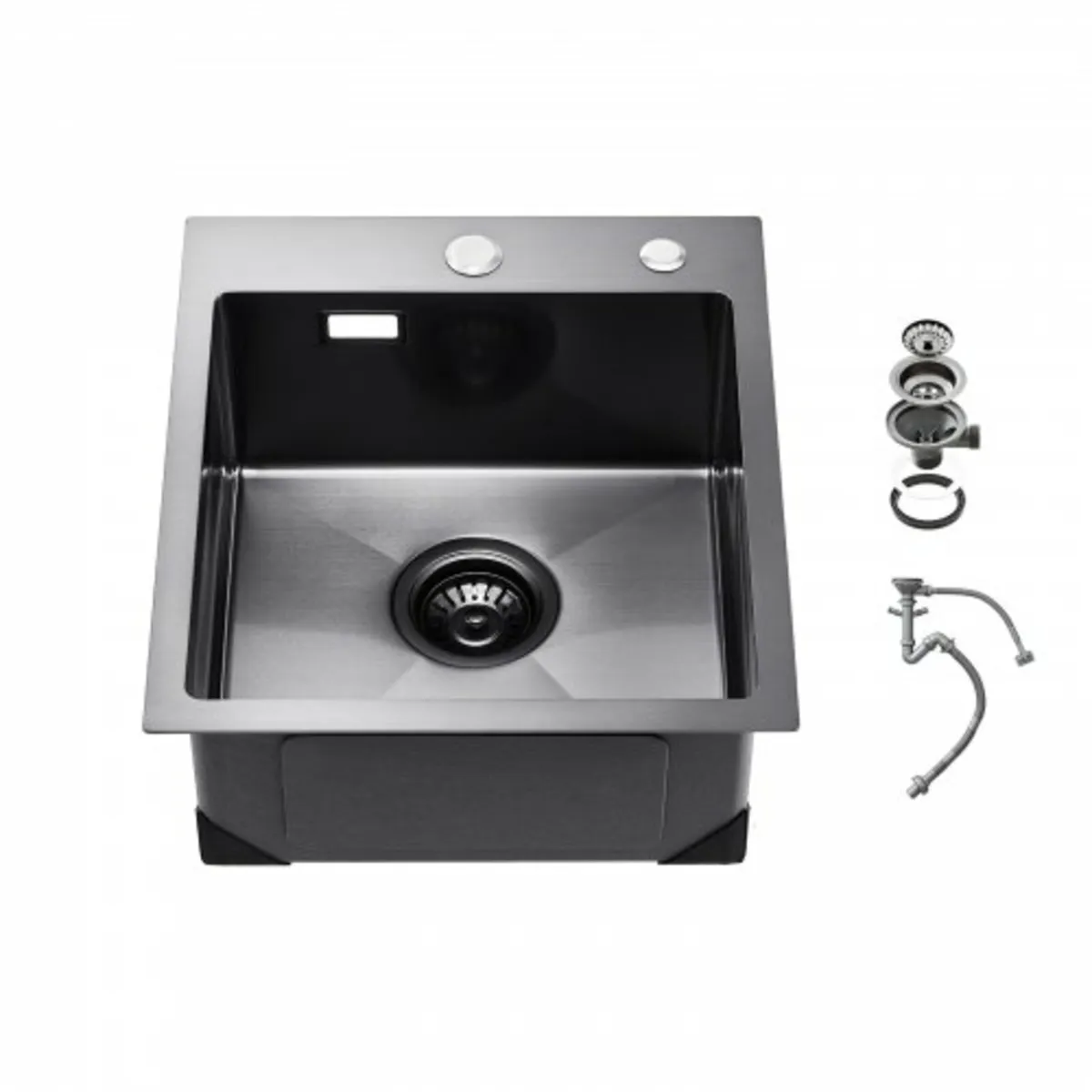 40cm Kitchen Sink Workstation, 304 Stainless Steel - Image 1