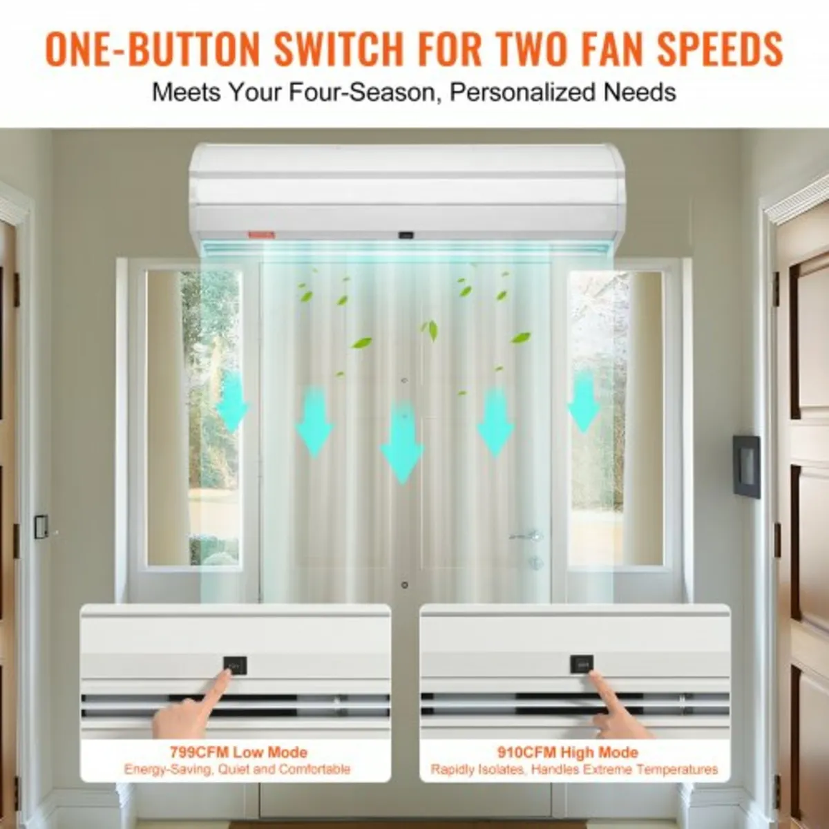 0.9m Commercial Indoor Air Curtain Super Power 2 S - Image 3