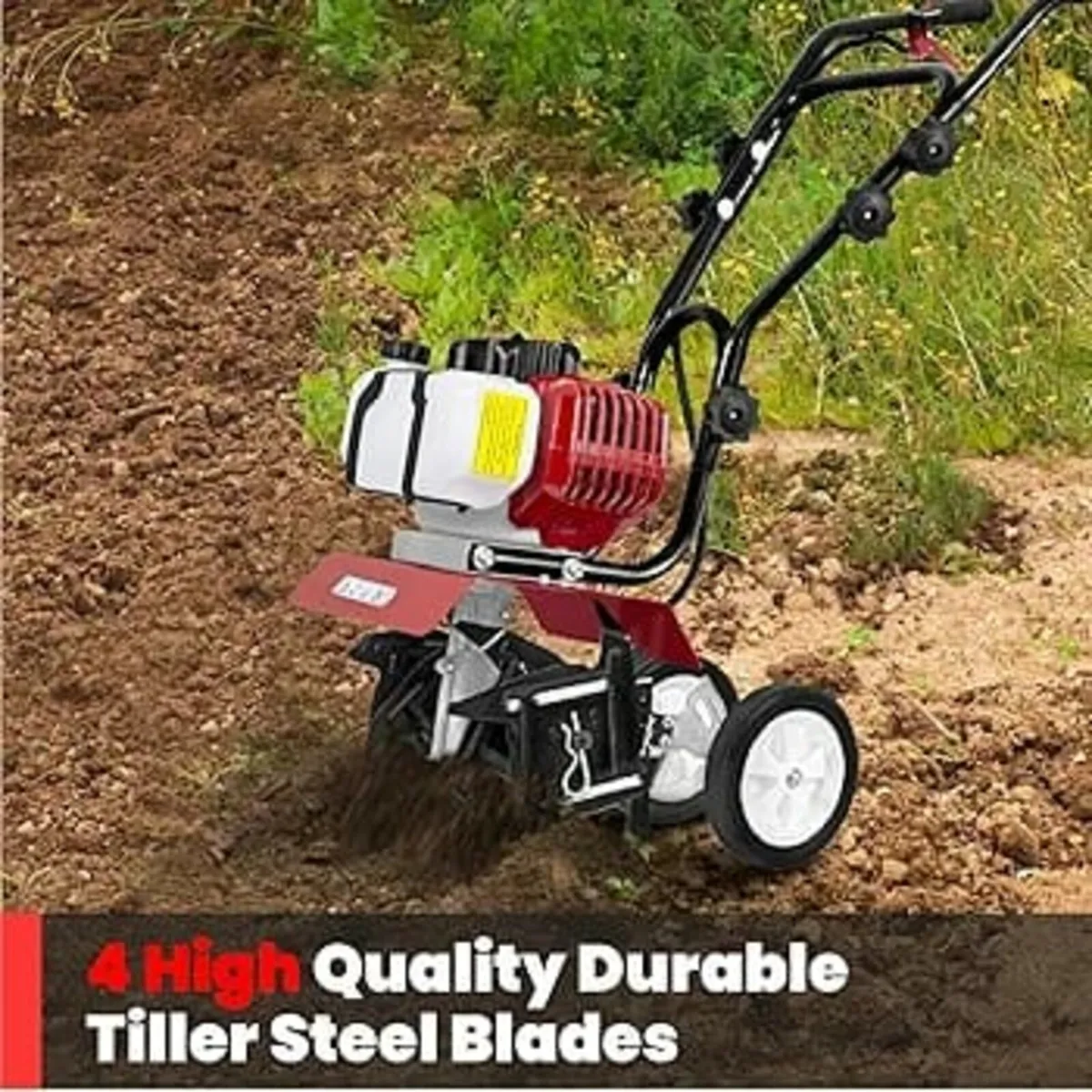 52CC Garden Petrol Tiller Engine 3HP 2 Strokes Law - Image 4