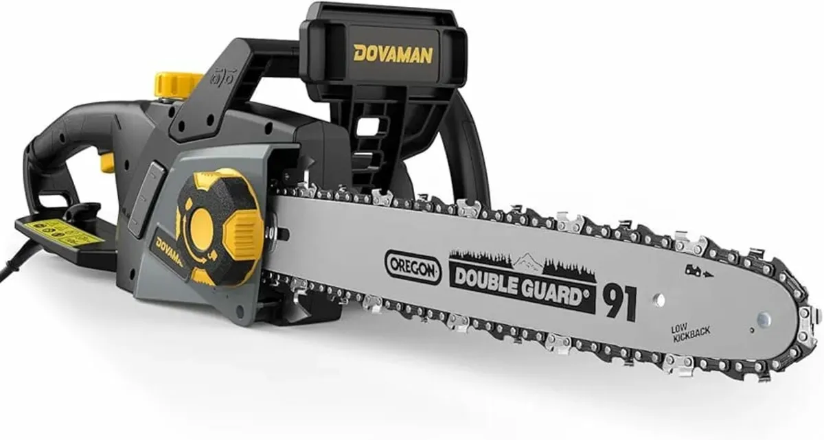 2400W Electric Chainsaw, One-Step Tool-Free Tensio - Image 1