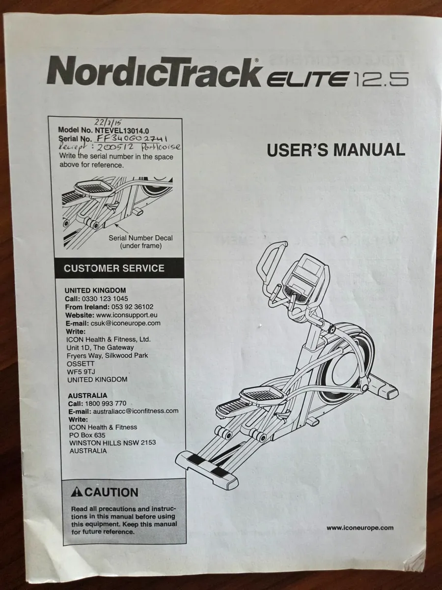 NordicTrack Elite 12.5 Elliptical Trainer - Image 4