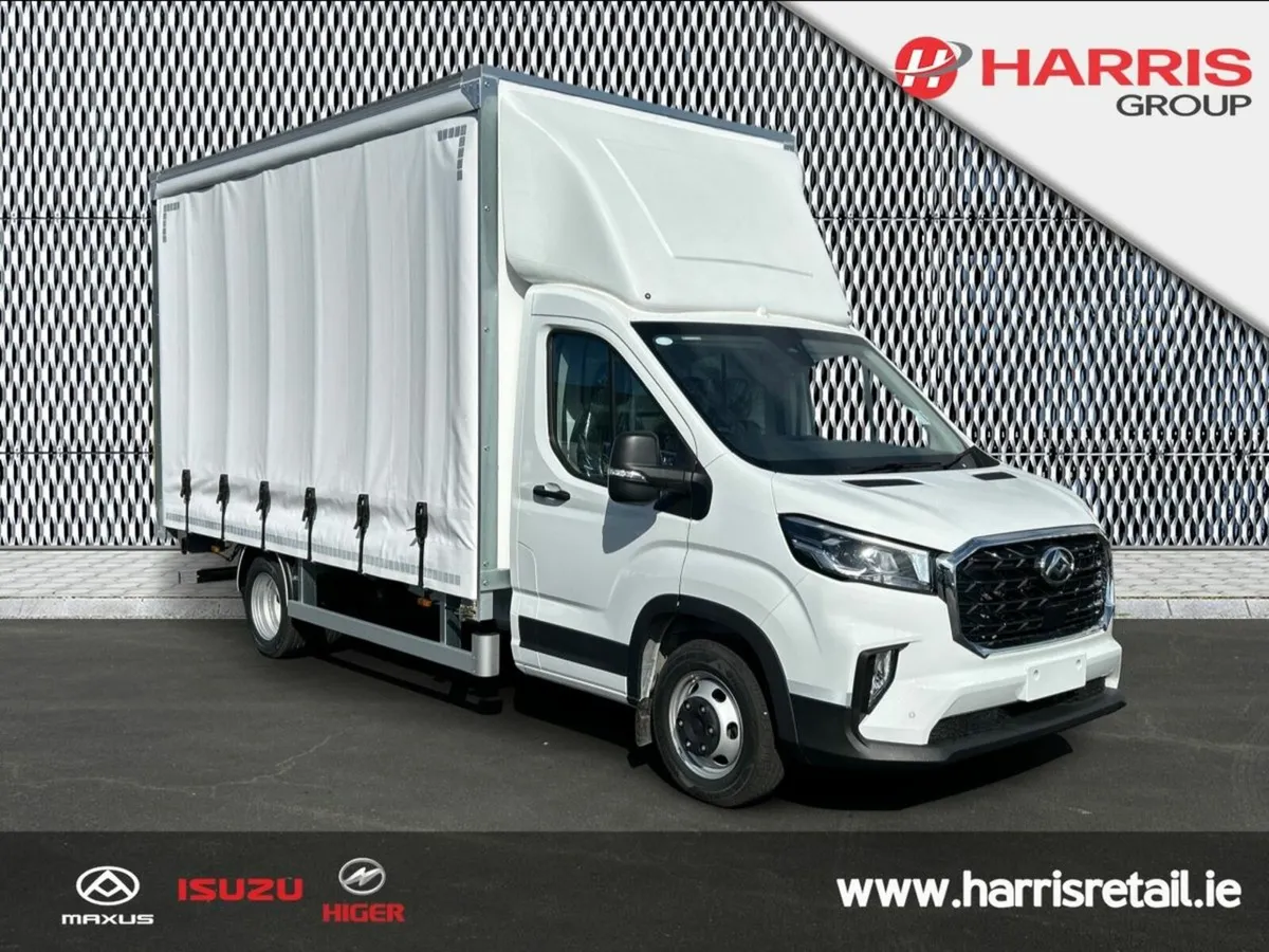 Maxus DELIVER 9 Twin Wheel L4 14ft Curtain with Ta - Image 1