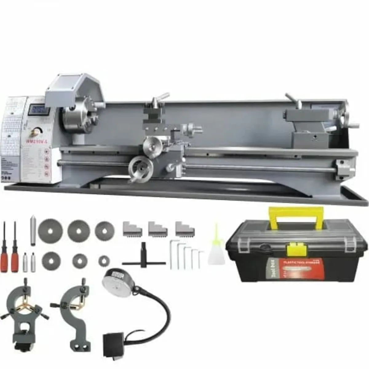 Metal Lathe Machine, 21.1 cm x 75 cm, Precision Be - Image 1