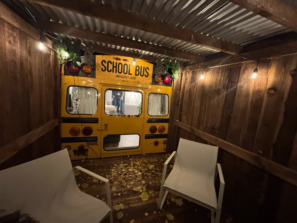 American School Bus Camper Bnb, Glamping,tiny home - Image 4