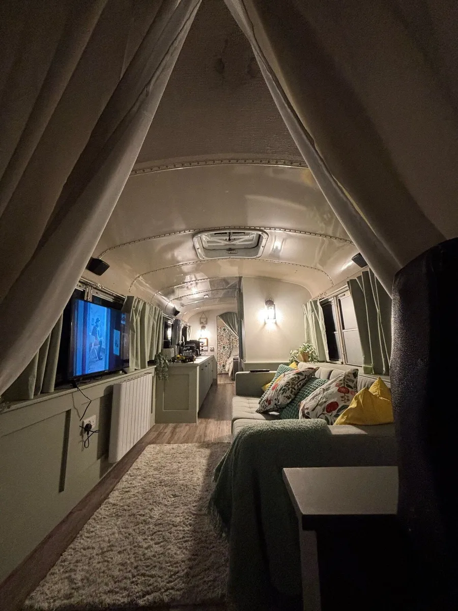 American School Bus Camper Bnb, Glamping,tiny home - Image 3