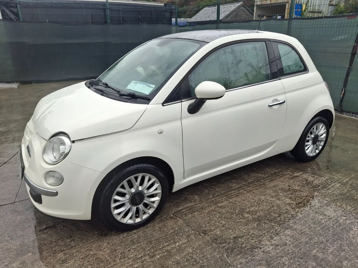 €500 OFF  2015  Fiat 500  Lounge  pan roof - Image 1