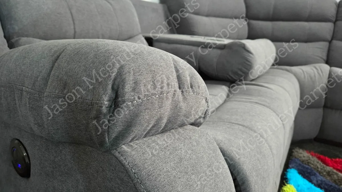 Jopah electric grey fabric corner - Image 3
