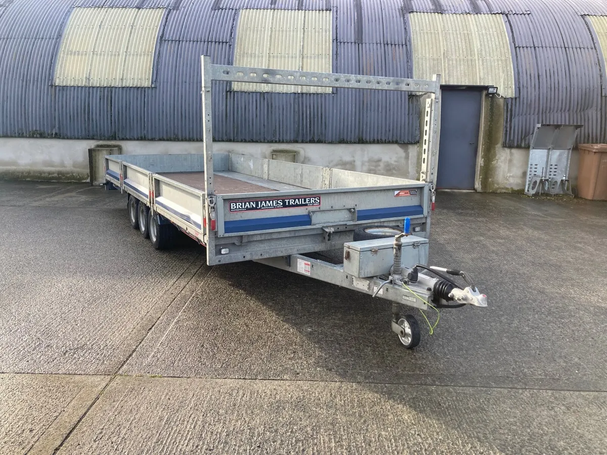 2021 Brian James Connect drop side plant trailer - Image 1