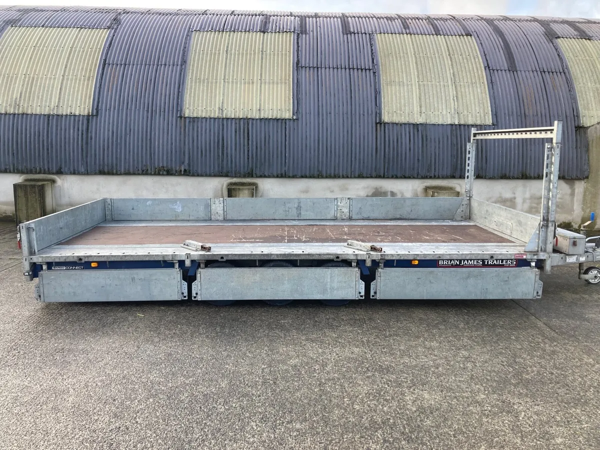 2021 Brian James Connect drop side plant trailer - Image 4