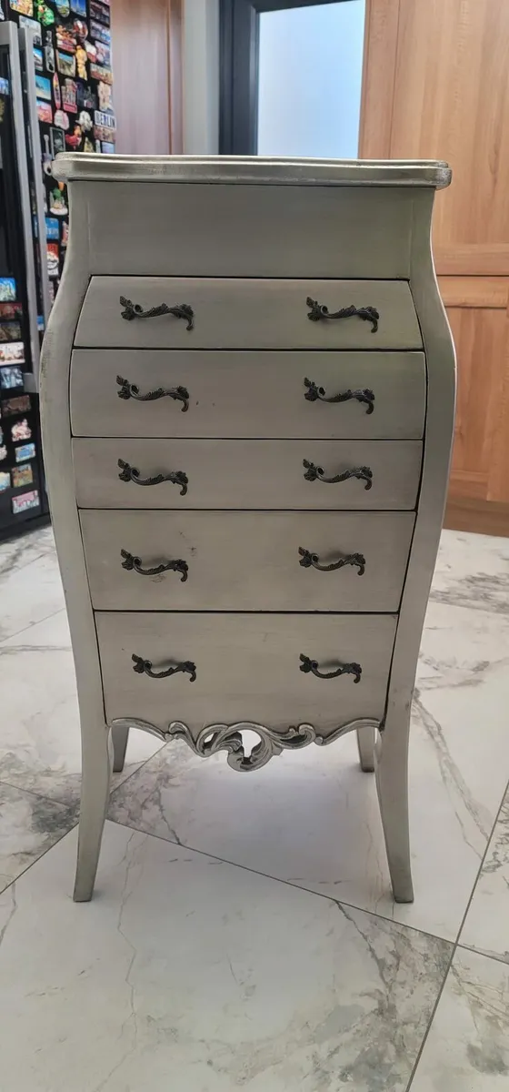 Chest of drawer with mirror - Image 1