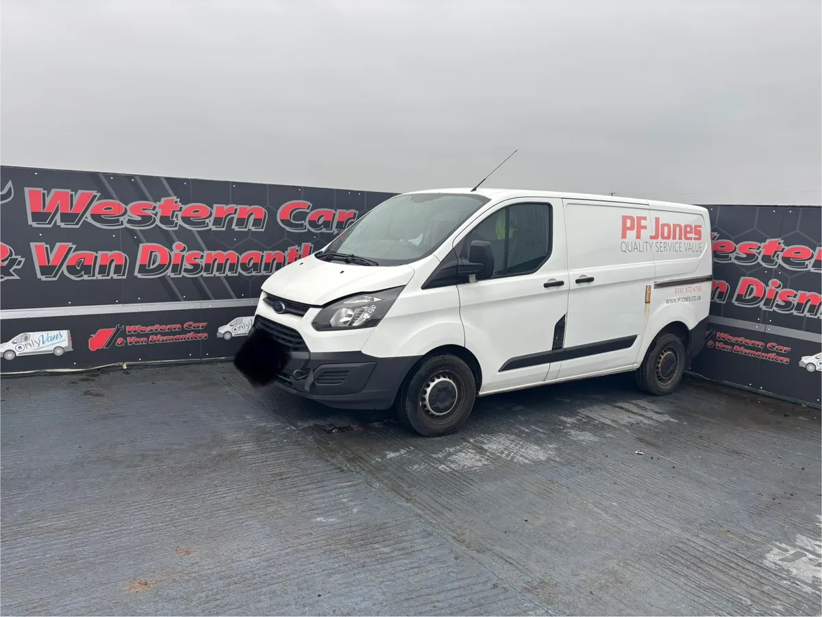 2018 ford transit custom 2.0 for dismantling