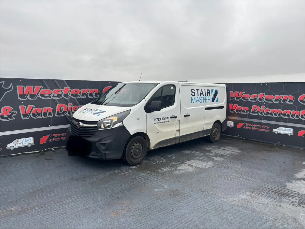 171 Opel vivaro 1.6 diesel for dismantling